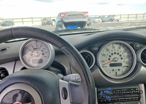 2004 Mini Cooper S z USA, uszkodzony, nr VIN WMWRE33474TD82430